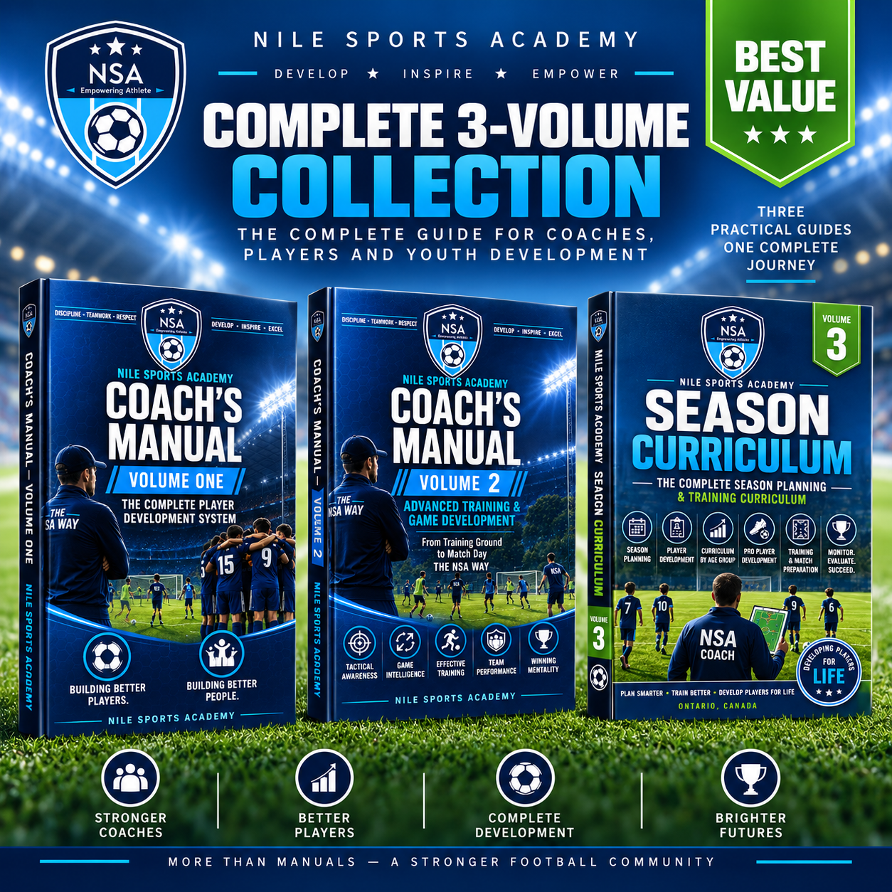 Nile Sports Academy Complete 3-Volume Collection